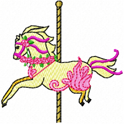Horses Embroidery Design 4